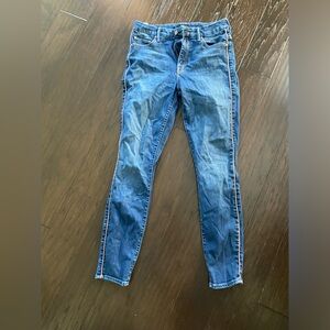MOTHER LOOKER HIGH WAISTED JEANS SIZE 28